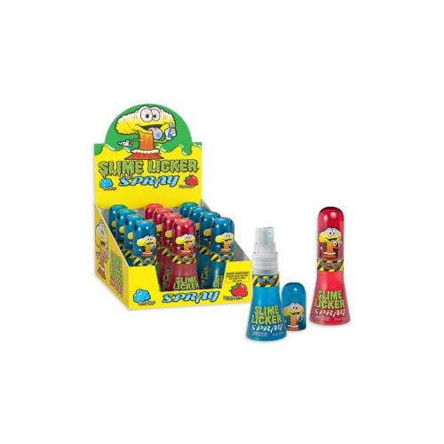 سلايم ليكر - حلاوة بخاخ حامضة بنكهات مختلفة - حبة / مجموعة