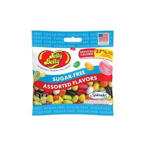 Jelly Belly Assorted Flavors Sugar Free - 79 g - Exclusive Imported Item from USA