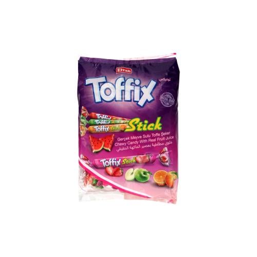 Toffix Stick Fruit Soft Candy - 800 g