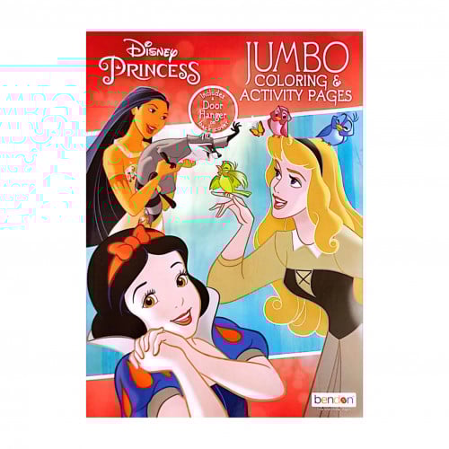 ديزني - الأميرات - كتاب تلوين و أنشطة