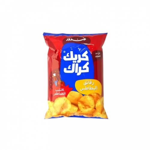 Gandour - Cric Crac Potato Chips Ketchup Flavor - 12 g
