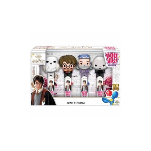 Pop Ups Harry Potter - Lollipop Dispenser 4 pk - Exclusive Limited Edition Item from USA