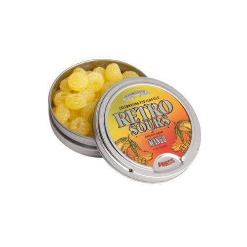 ريترو ساور حلاوة صلبة مص بنكهة المانجا - 50 جرام - منتج حصري مستورد من أمريكا