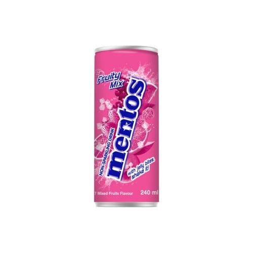 Mentos - Non-Sparkling Drink Fruit Mix with Jelly Bites - Exclusive Item - Korean - 240 mL