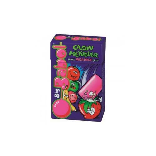 بيج بابل حلاوة لبان كريزي فروت ميكس بنكهات مختلفة - 36 جرام - منتج حصري