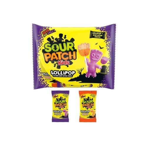 ساور باتش كدز حلاوة مصاص حامضة وبودرة بنكهات مختلفة منتج حصري موسمي هالووين مستورد من أمريكا - بالحبة