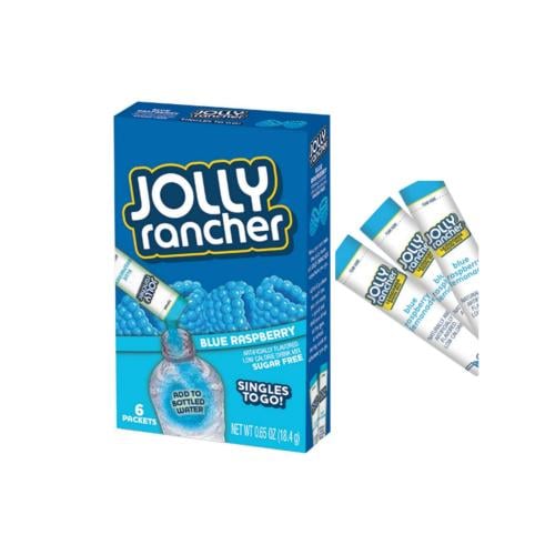 Jolly Rancher Blue Raspberry Singles To Go Powdered Drink Mix (Stick - Box)