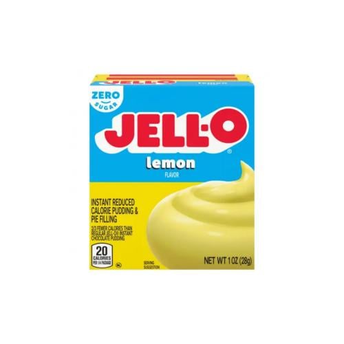 جيلو بودنغ ليمون سريع التحضير خالي من السكر - 28 جرام