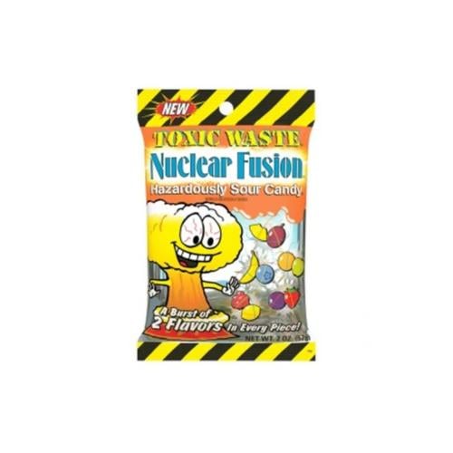 Waste(twice) - CANDY Toxic Waste Atomz Sour Chewy Candy, 2.12 Ounce - 12 Count