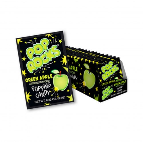 Pop Rocks Green Apple - 9.5 g - (1 pk)
