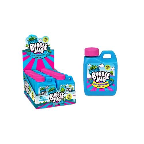 Bubble Jug Blue Raspberry Bubble Gum Exclusive Imported Item from USA - 1× Piece