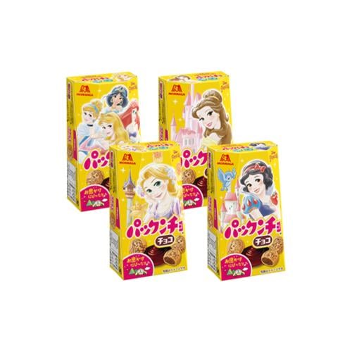 ديزني الأميرات اليابان - بسكوت محشي شوكولاتة - علبة عشوائية