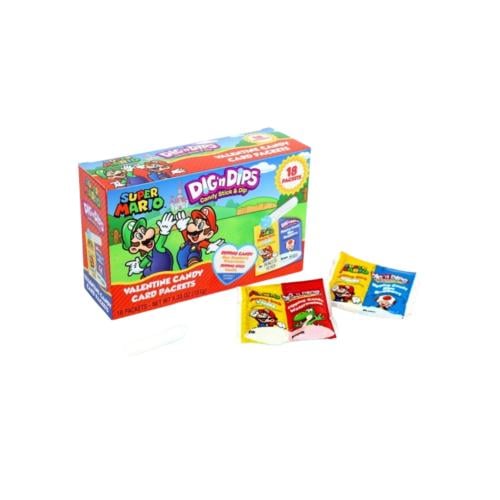 ديج أند ديب سوبر ماريو حلاوة مصاص وبودره بنكهات مختلفة - منتج حصري إصدار محدود فالنتاين