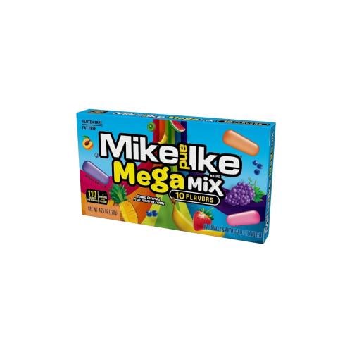 مايك أند إيك - ميجا ميكس حلاوة ب 10 نكهات فواكة مختلفة - 141 جرام