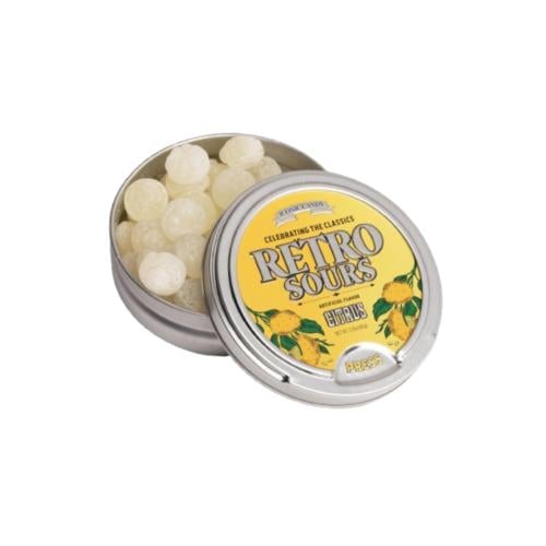 Retro Sour Citrus Flavor Nostalgic Hard Candy 50 g - Exclusive Imported Item from USA