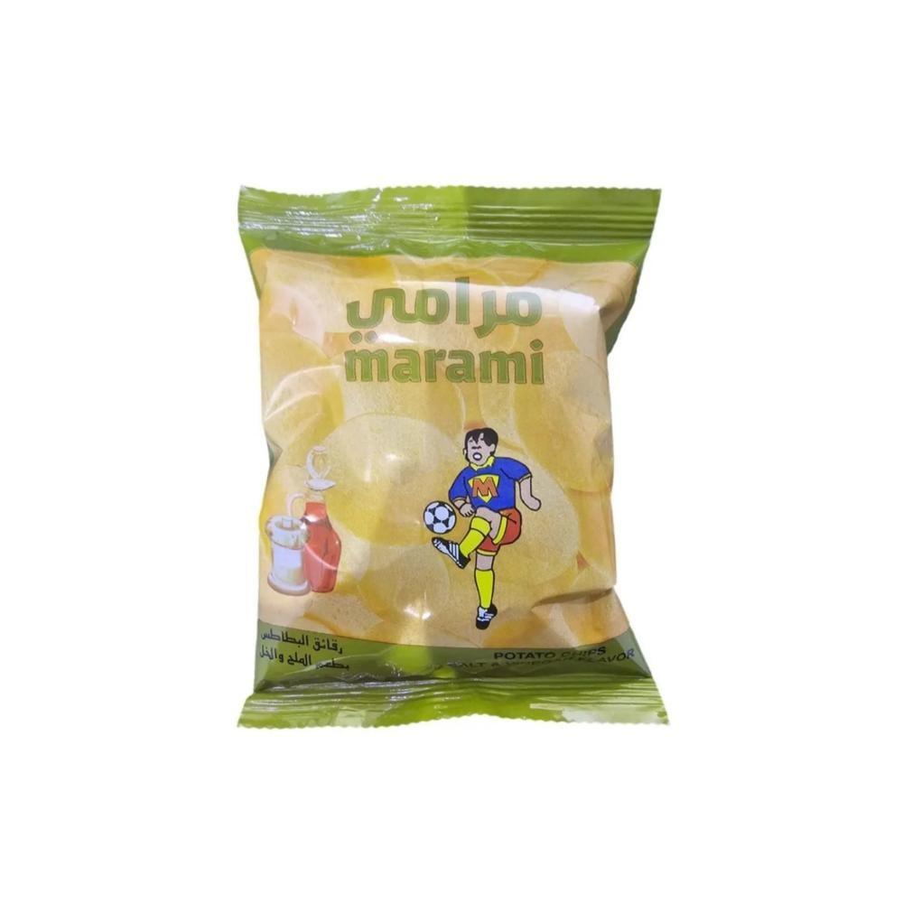 مرامي شيبس ملح و خل - 10 جرام