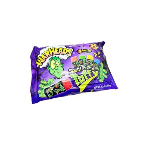 وارهيدز - حلاوة جيلي تافي حامضة بنكهات غامضة - منتج مستورد حصري من أمريكا - حبة / مجموعة