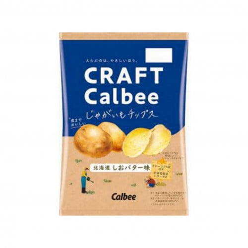 Craft Calbee - Hokkaido Butter Salt Chips - 65 g