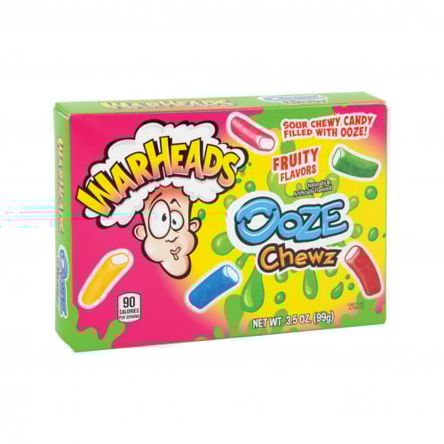 وارهيدز - أووز شيويز - حلاوة حامضة محشية نكهات مختلفة - 99 جرام