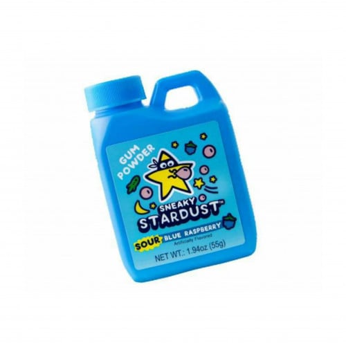 Sneaky Stardust - Sour Blue Raspberry Gum Powder - 55 g