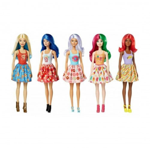 باربي - كولور ريفيل - مجموعة الطعام - (واحدة)