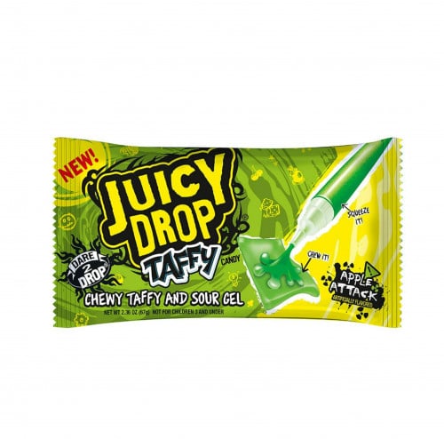 جوسي دروب - تافي مع جل حامض - تفاح أخضر - 67 جرام