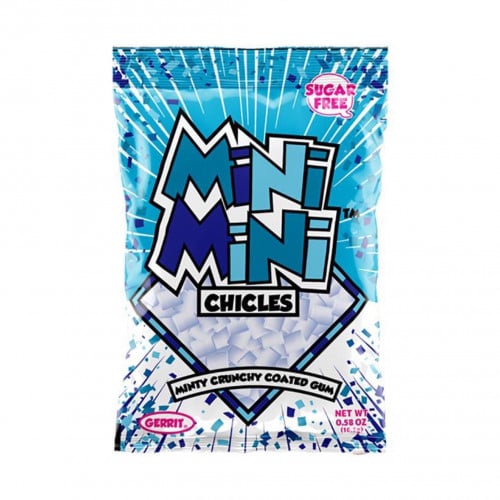 Mini Mini Chicles Sugar Free Peppermint Gum - 22.5 g