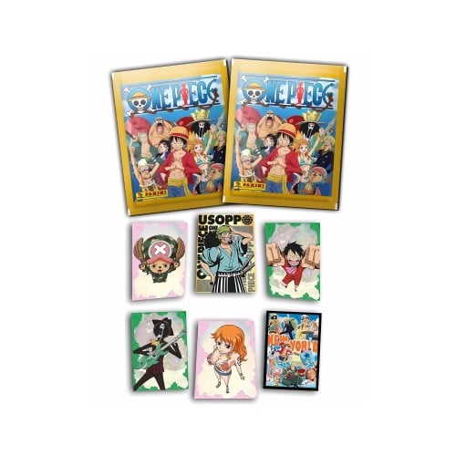 ون بيس - كولكشن 1 كرت و 4 استيكرات - منتج حصري