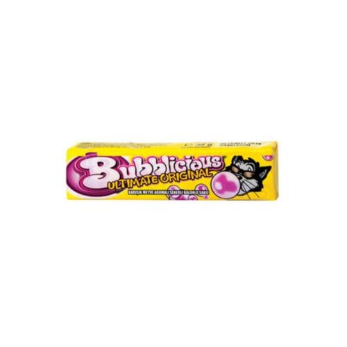 Bubblicious Ultimate Original Tutti Frutti Flavor Chewing Gum - 38 g - Exclusive Item