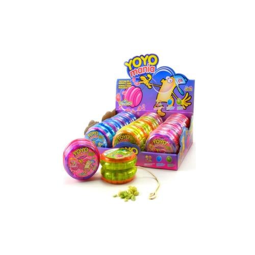 Nostalgic Funny Candy Yoyo Mania with Assorted Flavored Bubble Gum - 30 g - Exclusive Item