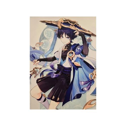 بوستر أنمي قنشن امباكت واندرر