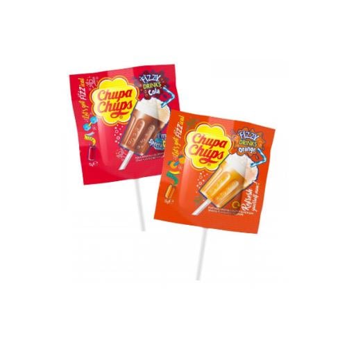 تشوبا شوبس - حلاوة مصاص فيزي درنك بنكهات مختلفة - منتج حصري