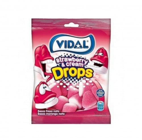 فيدال - حلاوة جمي - فراولة وكريمة - 100 جرام - أسباني