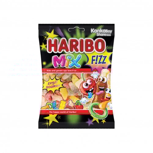 هاريبو - فيز مكس حلاوة جيلي بنكهة الفواكة الحامضة - 70 جرام