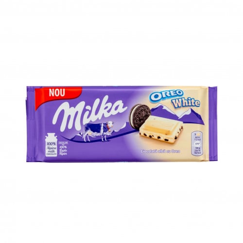 ميلكا شوكولاتة بيضاء اوريو محشي - 100 جرام