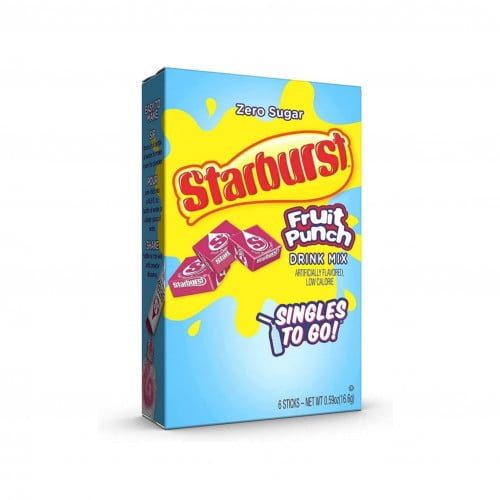 ستاربست - مزيج مشروب بودرة سينجل تو جو بنكهة الفواكة المشكلة خالي من السكر - (حبة / بوكس)