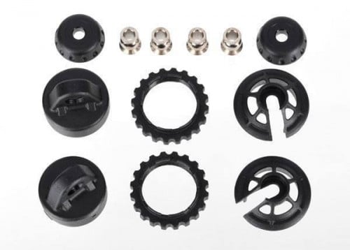 Traxxas Caps/Springs Retainers (2) for RC 7468