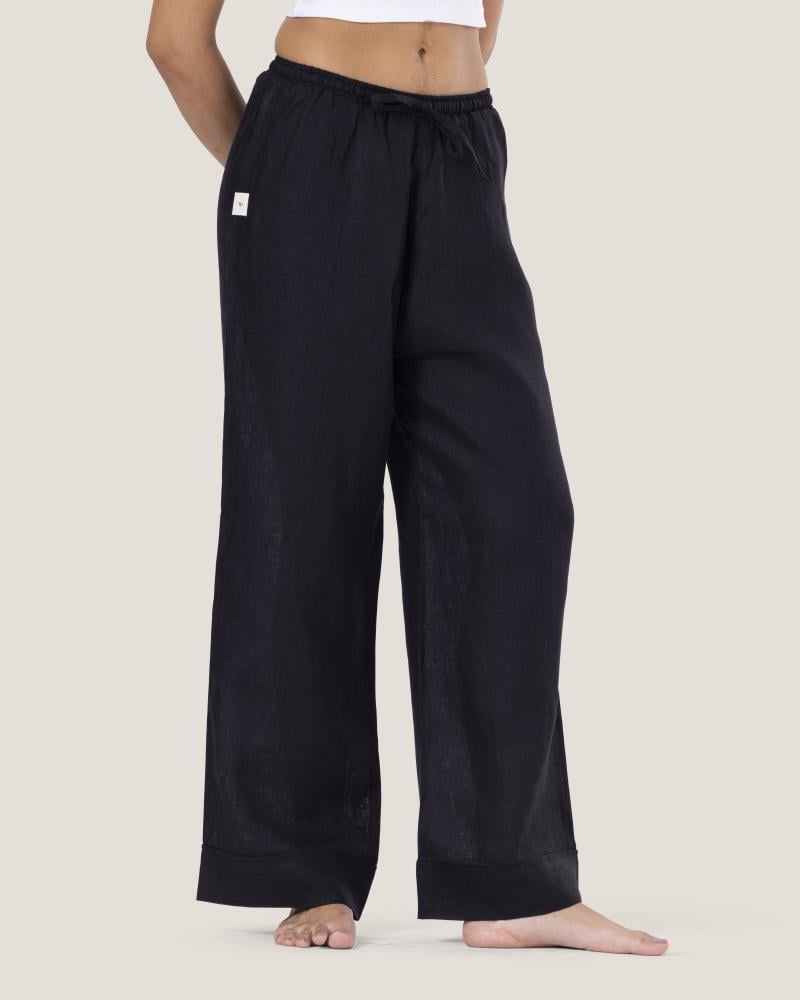 black pants
