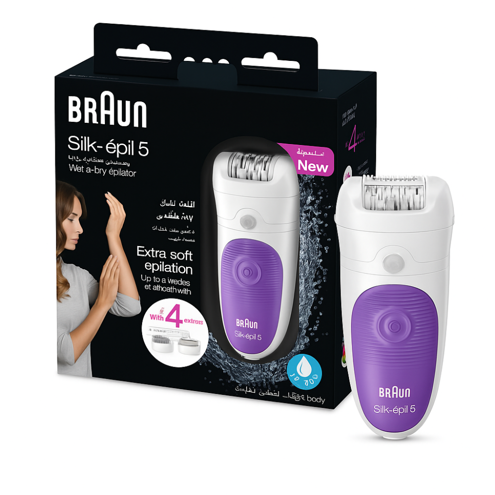 جهاز إزالة الشعر براون سيلك-إبيل 5