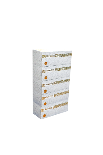 مناديل عمان الذهبية 150 منديل 3 طبقات