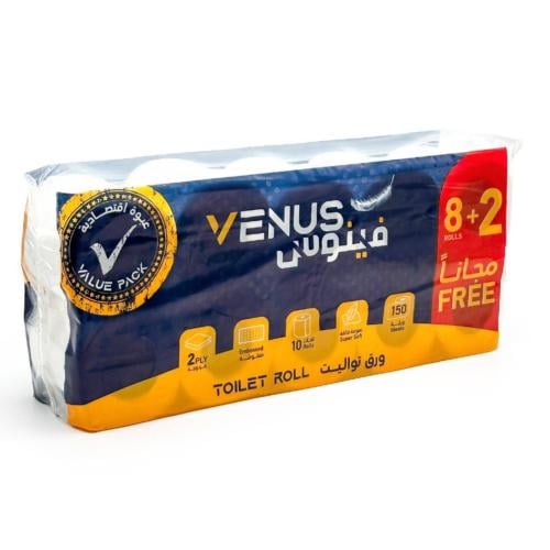 رول منديل فينوس تواليت 150 ورقة