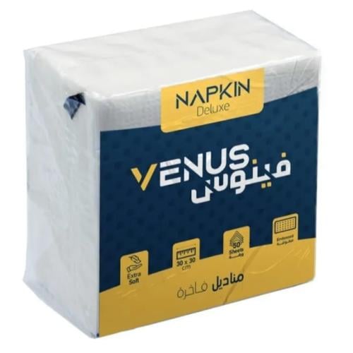 مناديل طاولة طعام فينوس 80 منديل