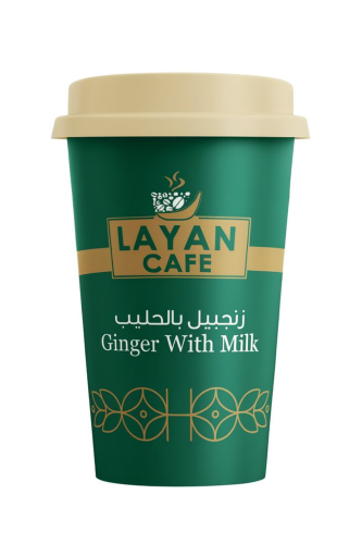 ليان كافي حليب بالزنجبيل شد 12 كوب