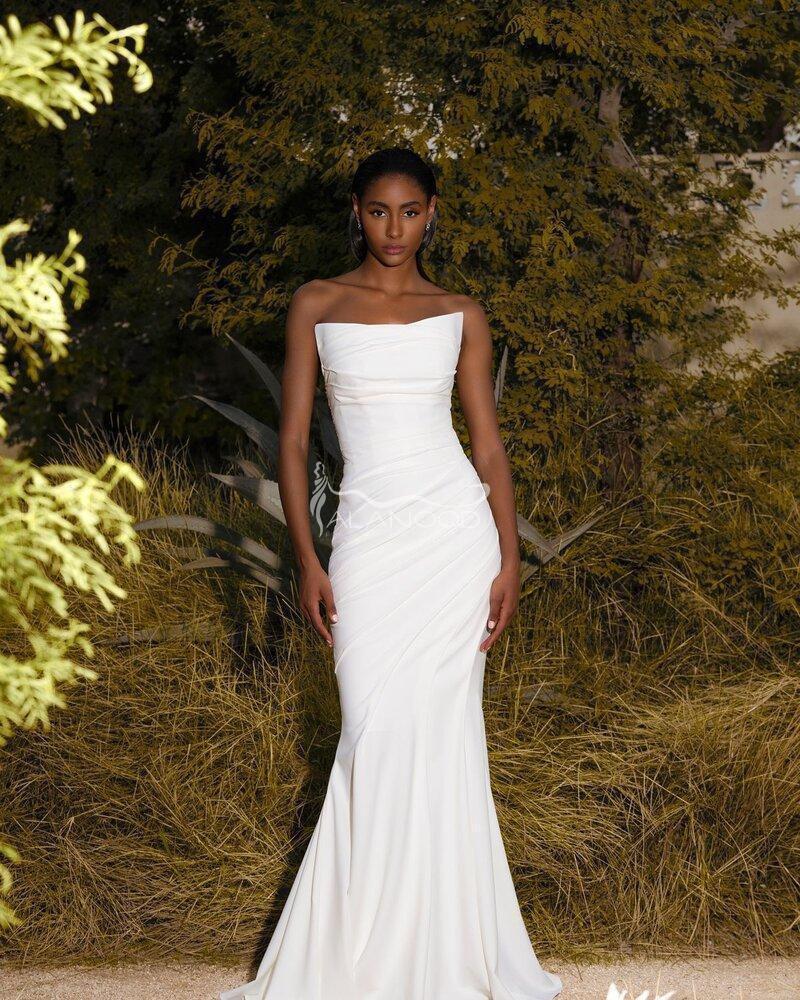 فستان اطياف ابيض