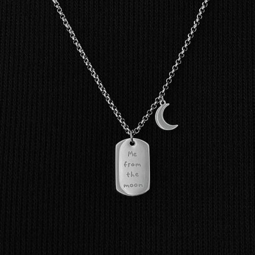 Moon necklace