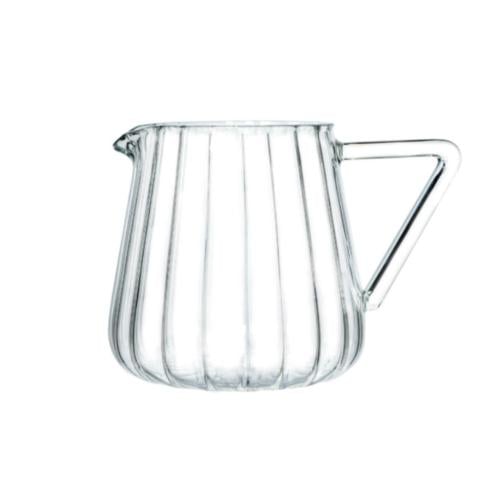سيرفر زجاج مضلع شفاف 500ml