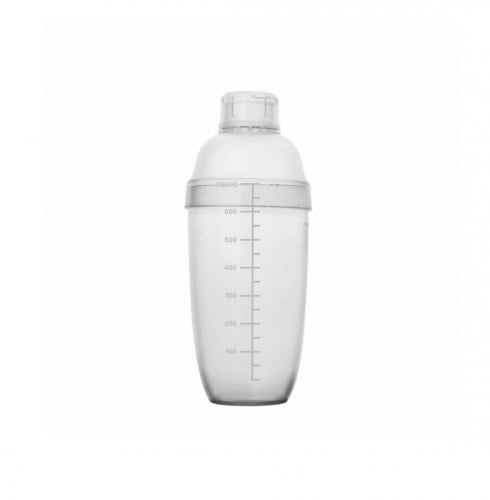 شيكر بلاستيك شفاف سعة 530ml