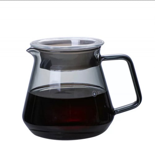 Coffee Server -600ml | سيرفر اللون الأسود الشفاف