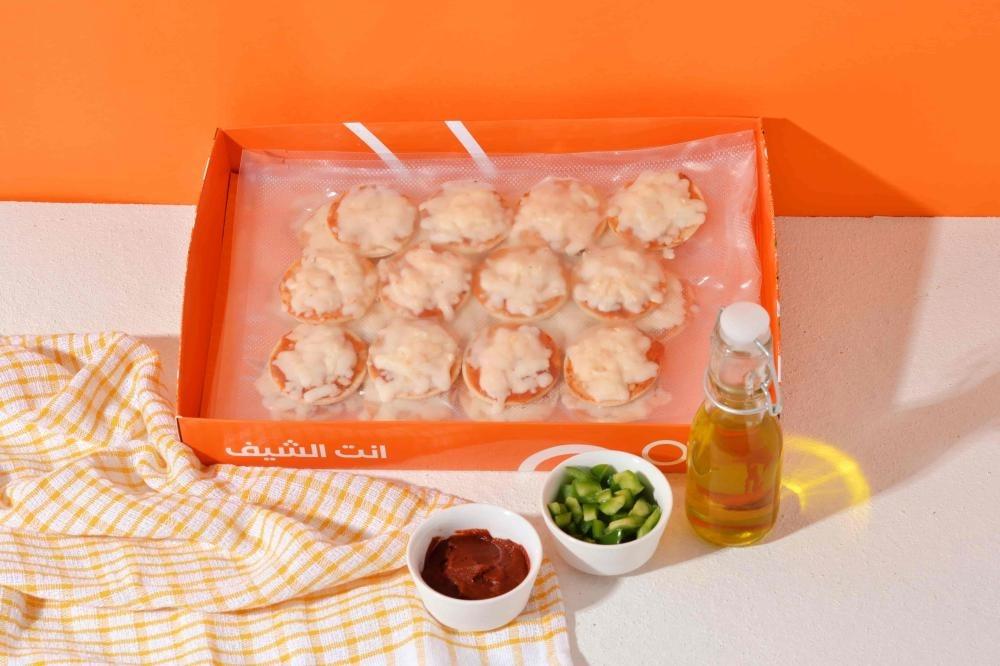 طعم البيتزا المجمدة