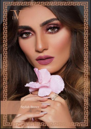 عدسات فرزاتشي stylish Brown